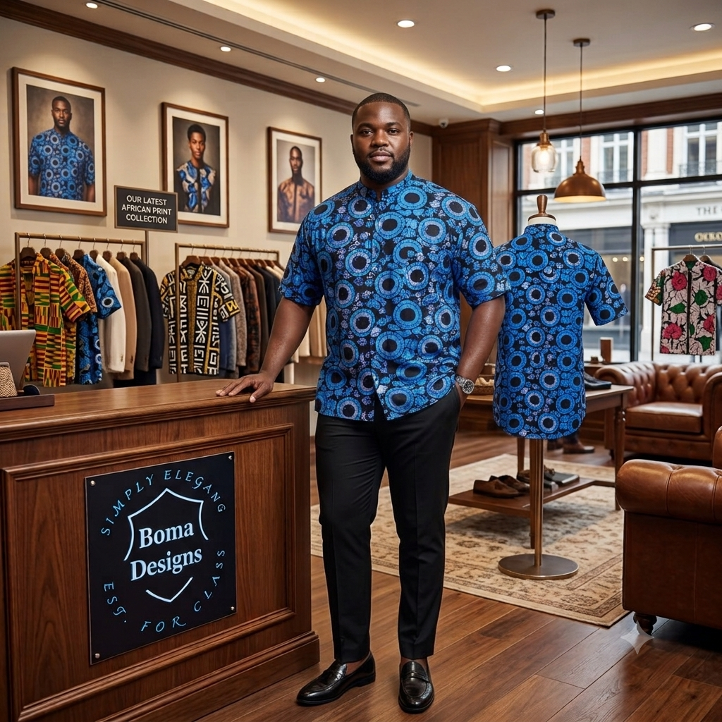 Ankara Men Shirt