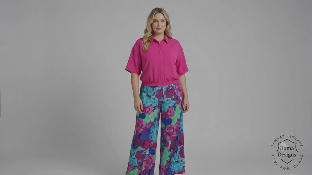 Lulu Top & Palazo Pants Set